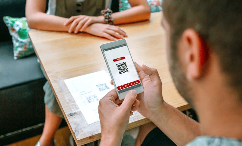Scan QR Code Mobile Ordering 