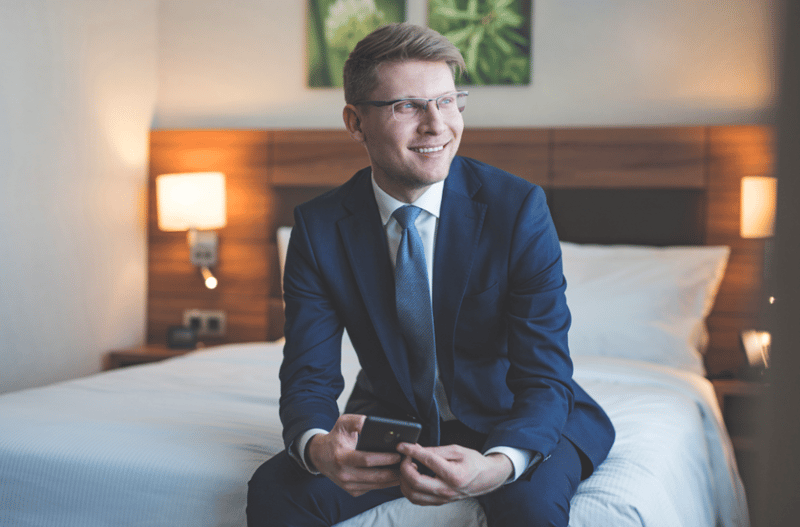mobile ordering for hospitality