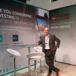 wi-Q stand at Hotel Show, Dubai