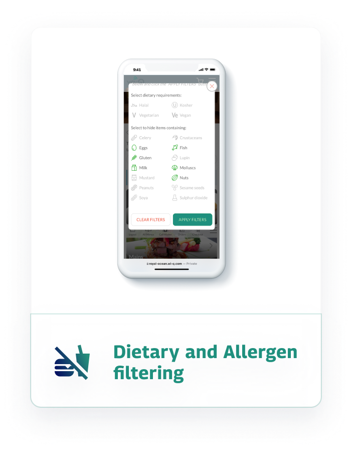 Allergen Filtering Card